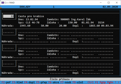 vyhlN.png (27.31 KiB) Zobrazeno 104738 x hlavičky dokladů v CESTAK.RDB